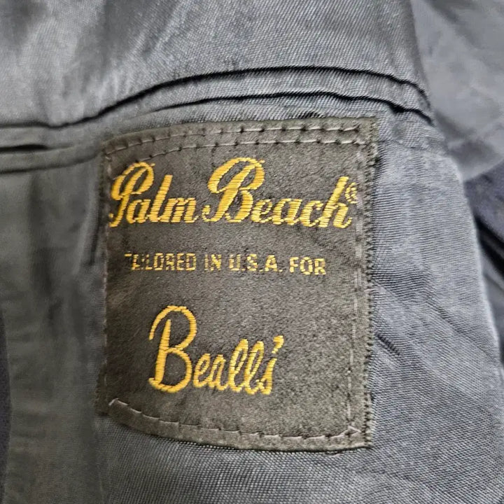 [BUNJANG] Palm Beach Linen Gold Button Blazer Jacket L / 팜비치 린넨 금장 블레이져 자켓 L
