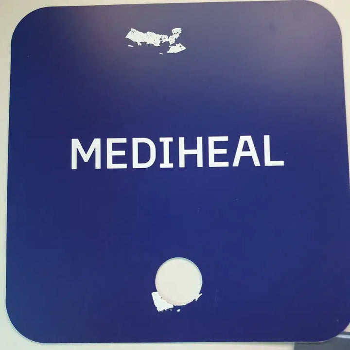 [BUNJANG] Mediheal Photocard Acrylic Fan Set / 메디힐 포카 아크릴 부채 세트