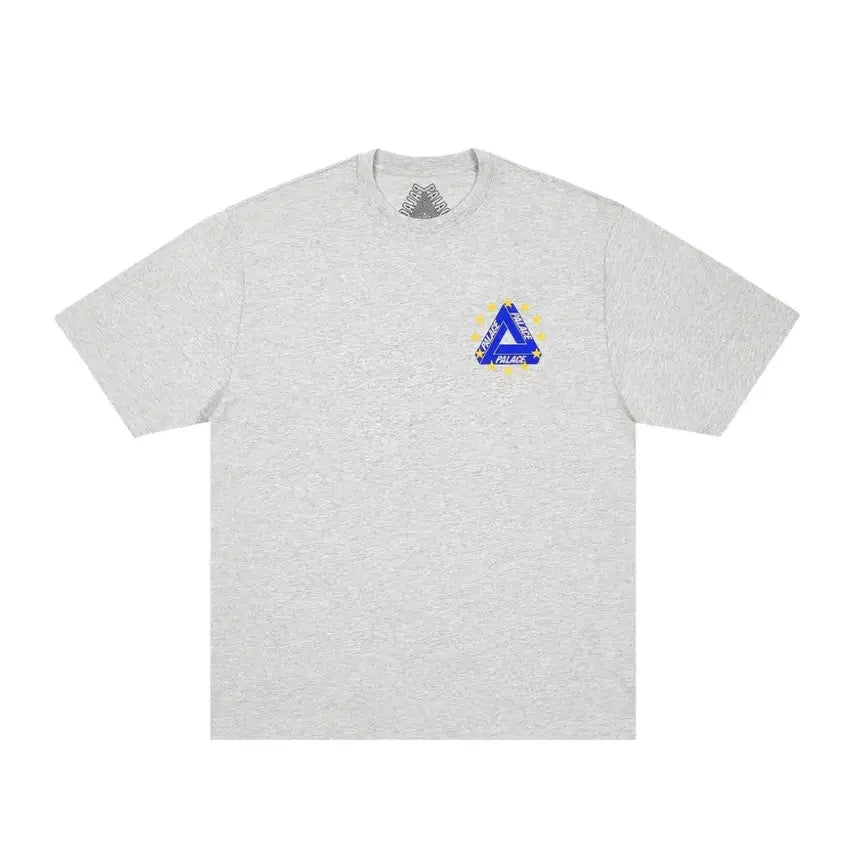 [BUNJANG] Palace EU Tri-Logo T-Shirt Gray / 팔라스 EU 트라이 티셔츠