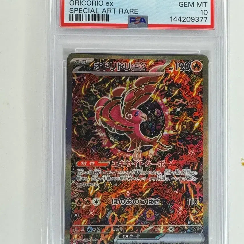 [BUNJANG] Pokemon Card Korean Version "Dancing Set EX" Special Art PSA 10 / [포켓몬카드 일판]춤추세ex 스페셜아트 PSA10