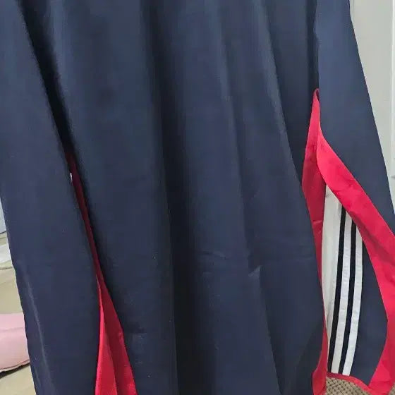 [BUNJANG] Adidas 3-Stripes Track Top Navy/Red / 아디다스 삼선 트랙탑 네이비/레드