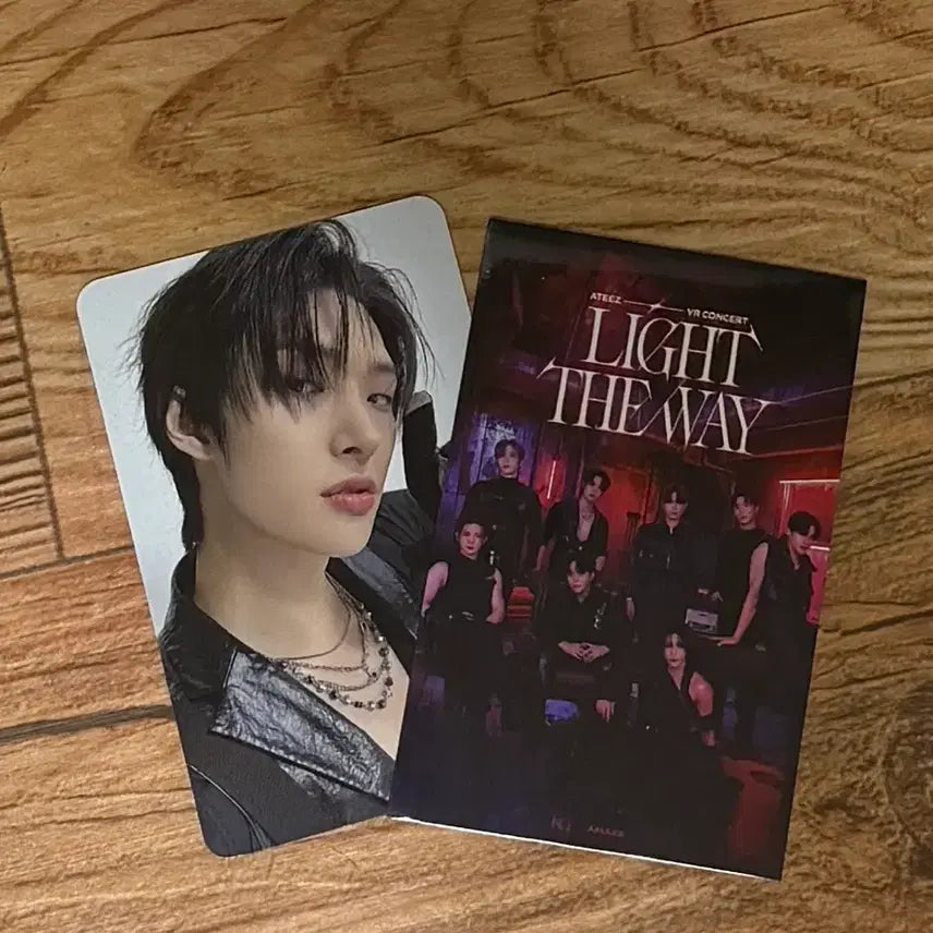 [BUNJANG] ATEEZ VR Photocard &amp; Ticket (Mingi) / 에이티즈 VR 1주차 민기 포카+티켓