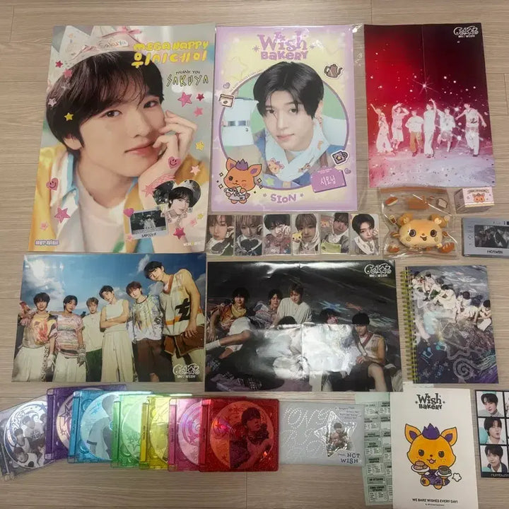 [BUNJANG] NCT WISH Full Bundle - Selling Off Collection / 엔시티위시 탈덕처분 원가수준 가격내림 시오닝쿠리팡이버블냥댕트리버룐룐이