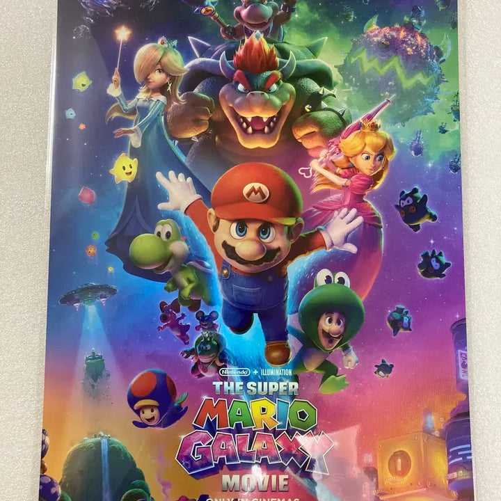 [BUNJANG] Super Mario Galaxy Soundtrack Poster / 슈퍼 마리오 갤럭시 광음 포스터
