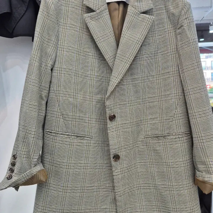 [BUNJANG] Andersson Bell Leo Glen Check Oversized Jacket M / 앤더슨벨 레오 글렌 체크 오버핏 재킷 M