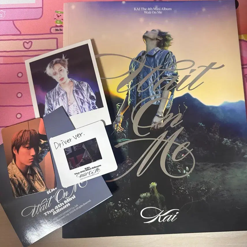 [BUNJANG] EXO Kai Wait On Me Album (Sealed) / (비매!!!) 엑소 카이 Wait On Me 앨범 새상품