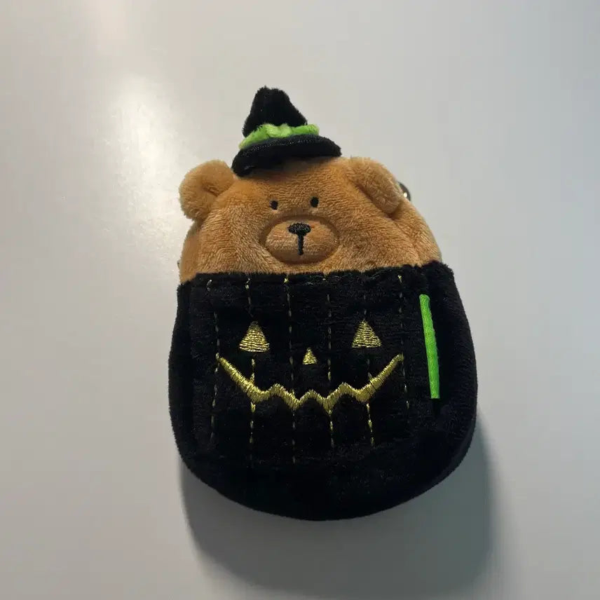 [BUNJANG] Starbucks Halloween Bearista Keyring Pouch / 스타벅스 할로윈 베어리스타 키링 가방 파우치