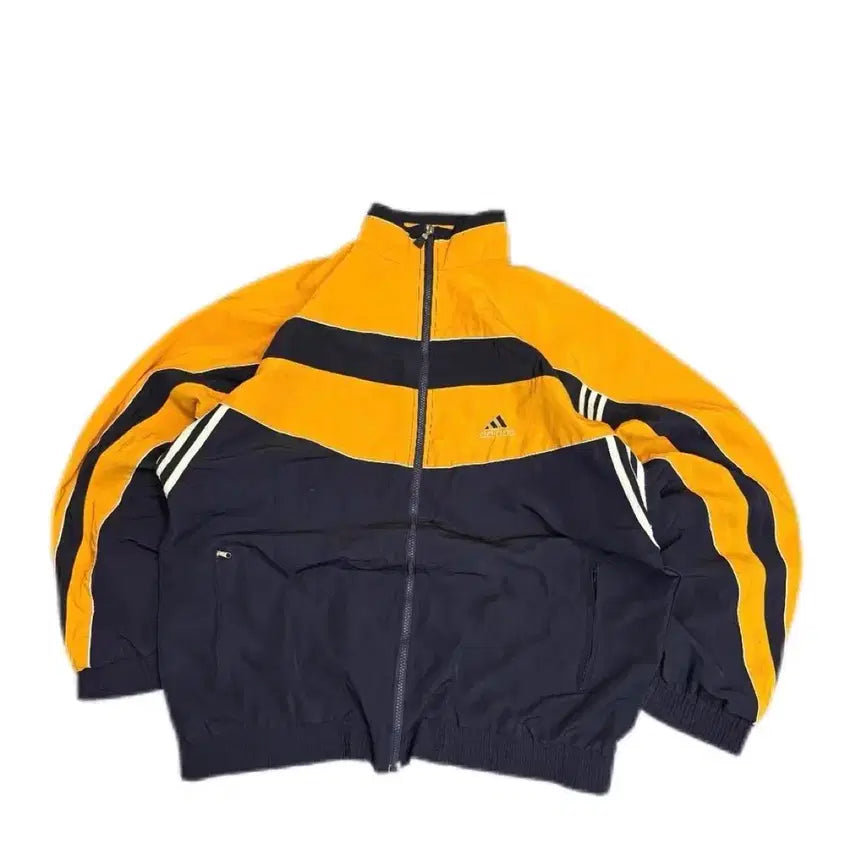 [BUNJANG] Adidas 90s Old School Windbreaker Jacket / 아디다스 빈티지 90s 올드스쿨 바람막이 우타이테 Eve