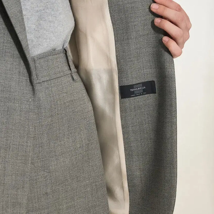 [BUNJANG] TIME Wool Blend Back Slit Jacket / 타임 울 블렌드 백 슬릿 자켓
