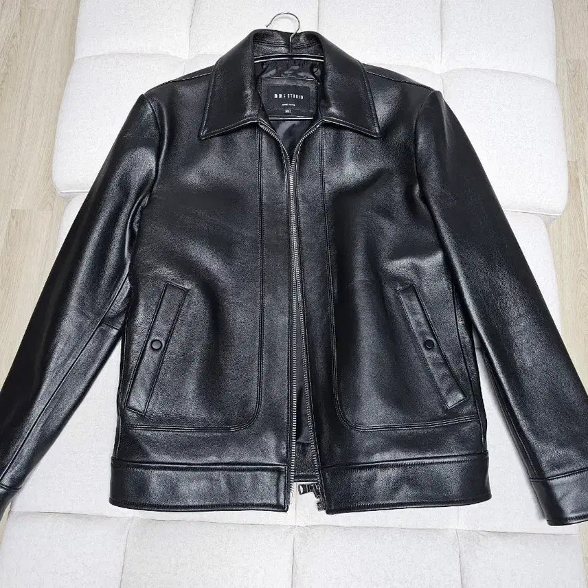 [BUNJANG] Basso Homme Lambskin Leather Jacket / 바쏘옴므 양가죽자켓 100 새상품