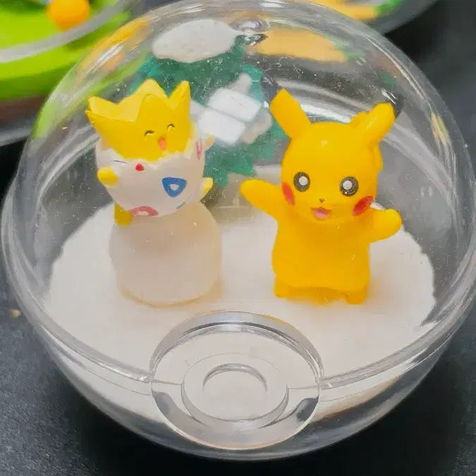 [BUNJANG] Pokémon Terrarium Re-Ment Togepi Pikachu Figure / 포켓몬스터 테라리움 리멘트 피규어 토게피 피카츄