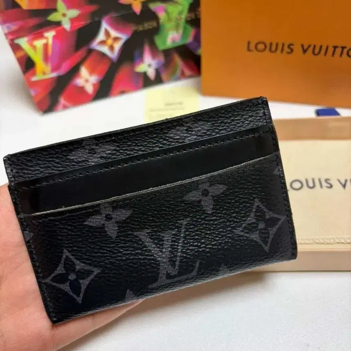 [BUNJANG] Louis Vuitton Monogram Eclipse Card Holder / 루이비통 모노그램 이클립스 카드지갑