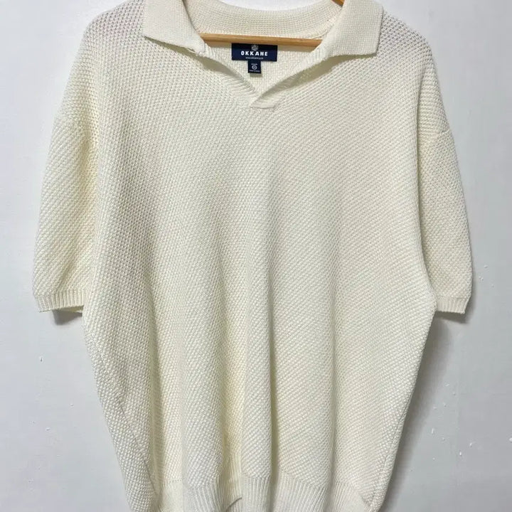 [BUNJANG] OKKANE Loose Fit Short Sleeve Knit (Authentic) / 110 OKKANE 루즈핏 반팔 니트 정품