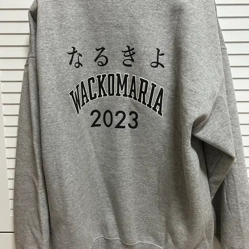 [BUNJANG] Wackomaria 2023 Narukiyo Exclusive Sweatshirt XL / 와코마리아 2023나루키요 익스클루시브 맨투맨 XL