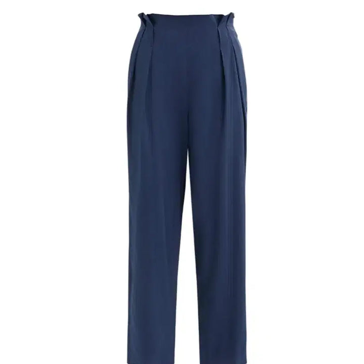 [BUNJANG] BIMBA Y LOLA Navy Viscose Blend Trousers / (1회착용)빔바이롤라 슬랙스 트라우저