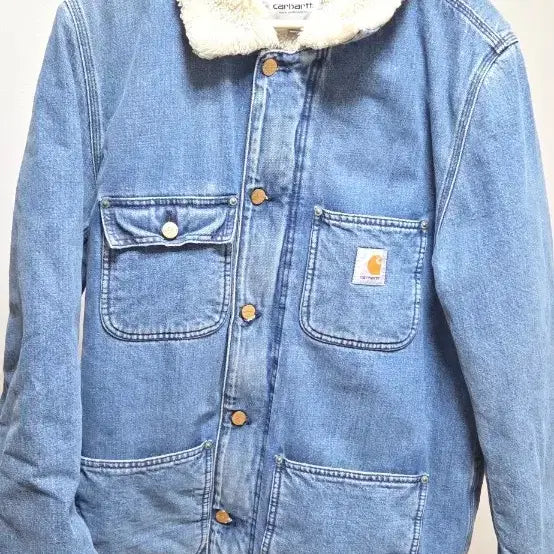 [BUNJANG] Carhartt WIP Phoenix Coat Light Blue L / 칼하트WIP 피닉스 코트 라이트블루 L