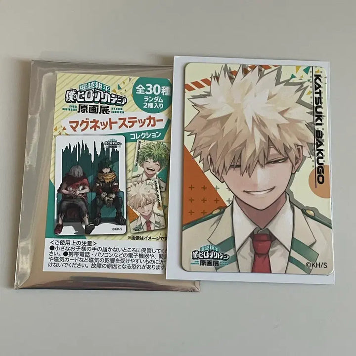[BUNJANG] My Hero Academia Original Art Exhibition Magnet Set / 히로아카 나히아 원화전 원화 마그넷 세트 판매