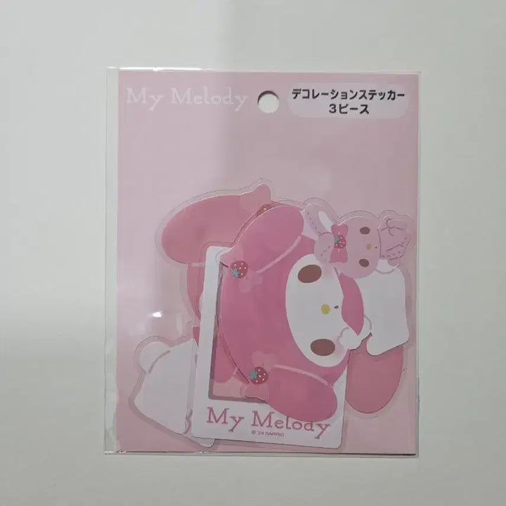 [BUNJANG] Sanrio My Melody Sticker Set (3 Sheets) / 산리오 마이멜로디 스티커 3매 세트