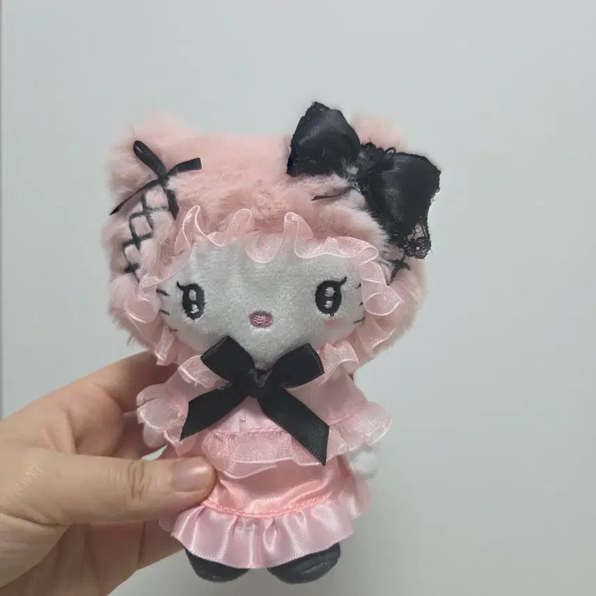 [BUNJANG] Kitty Pink Wing Plush Doll / 키티 핑크 날개 마코