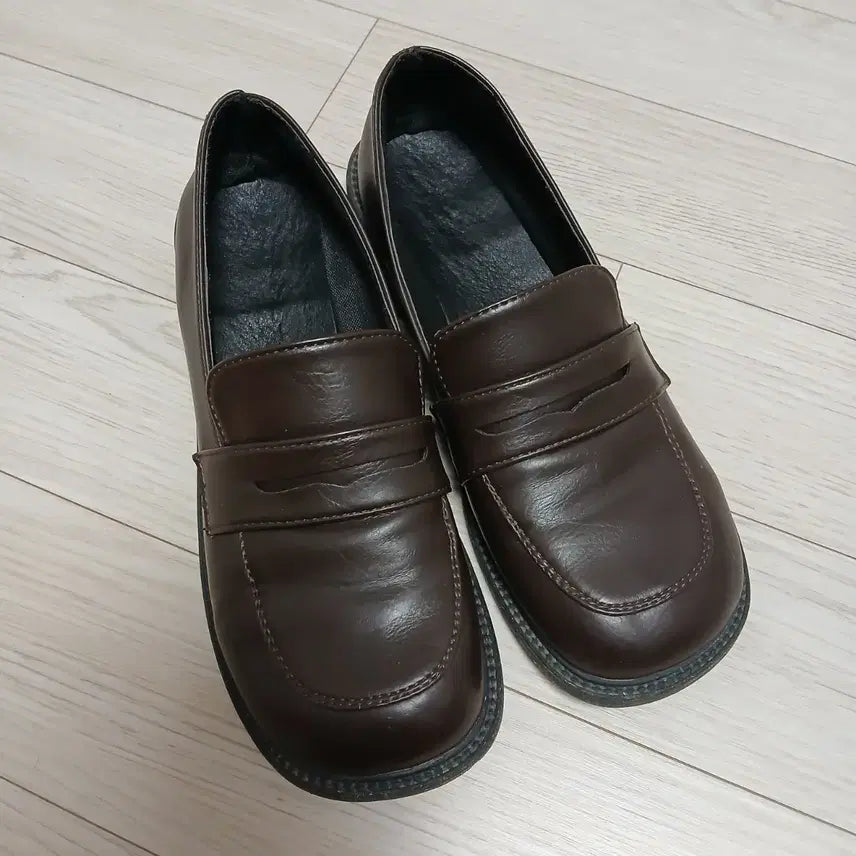 [BUNJANG] Brown Loafers Size 240 / 브라운 로퍼 240