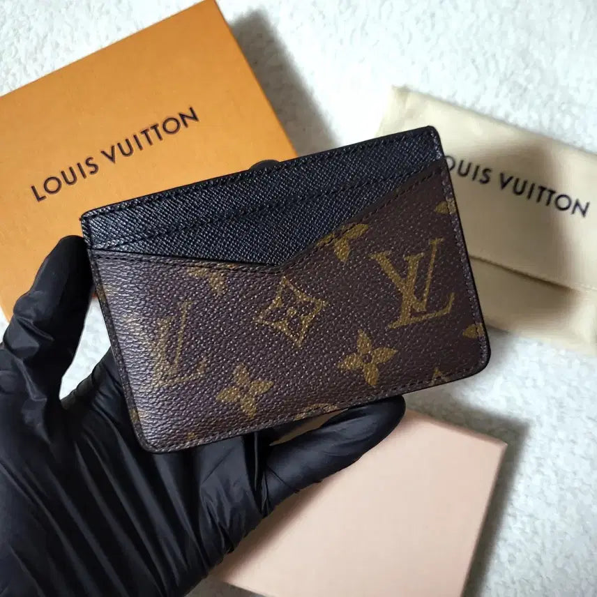 [BUNJANG] Louis Vuitton Monogram Macassar Neo Card Holder / [풀구성] 루이비통 모노그램 마카사르 네오 카드홀더 카드지갑