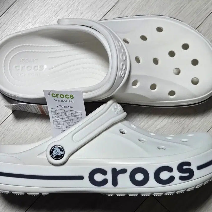 [BUNJANG] Crocs Bayaband Clog White 265 / 크록스 265 바야밴드 클로그 화이트