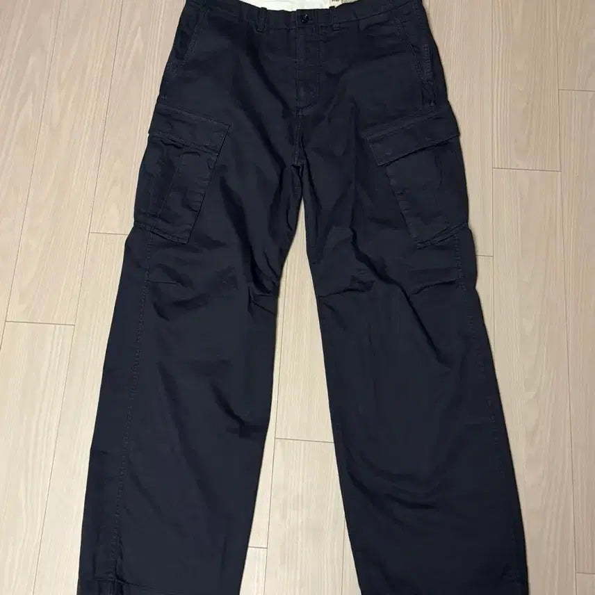 [BUNJANG] Pottery Garment Washed Cargo Pants Dark Navy Size 34 / 포터리 가먼트 워시드 카고팬츠 다크네이비4사이즈(34)
