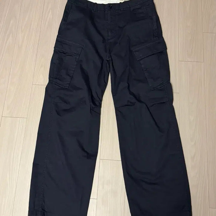 [BUNJANG] Pottery Garment Washed Cargo Pants Dark Navy Size 34 / 포터리 가먼트 워시드 카고팬츠 다크네이비4사이즈(34)