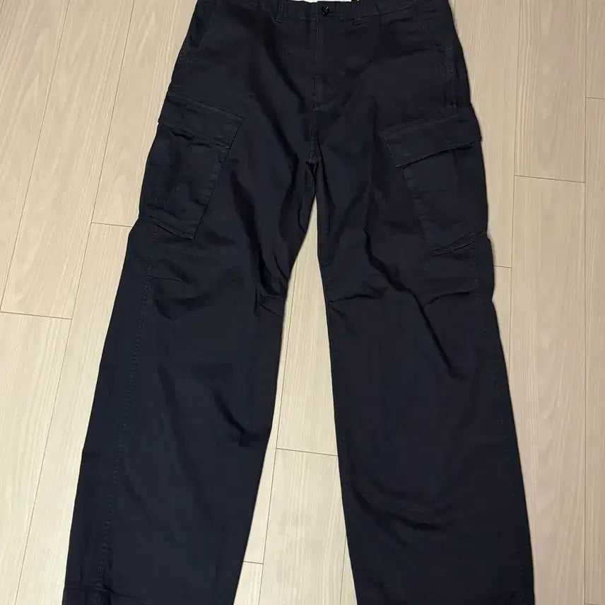 [BUNJANG] Pottery Garment Washed Cargo Pants Dark Navy Size 34 / 포터리 가먼트 워시드 카고팬츠 다크네이비4사이즈(34)
