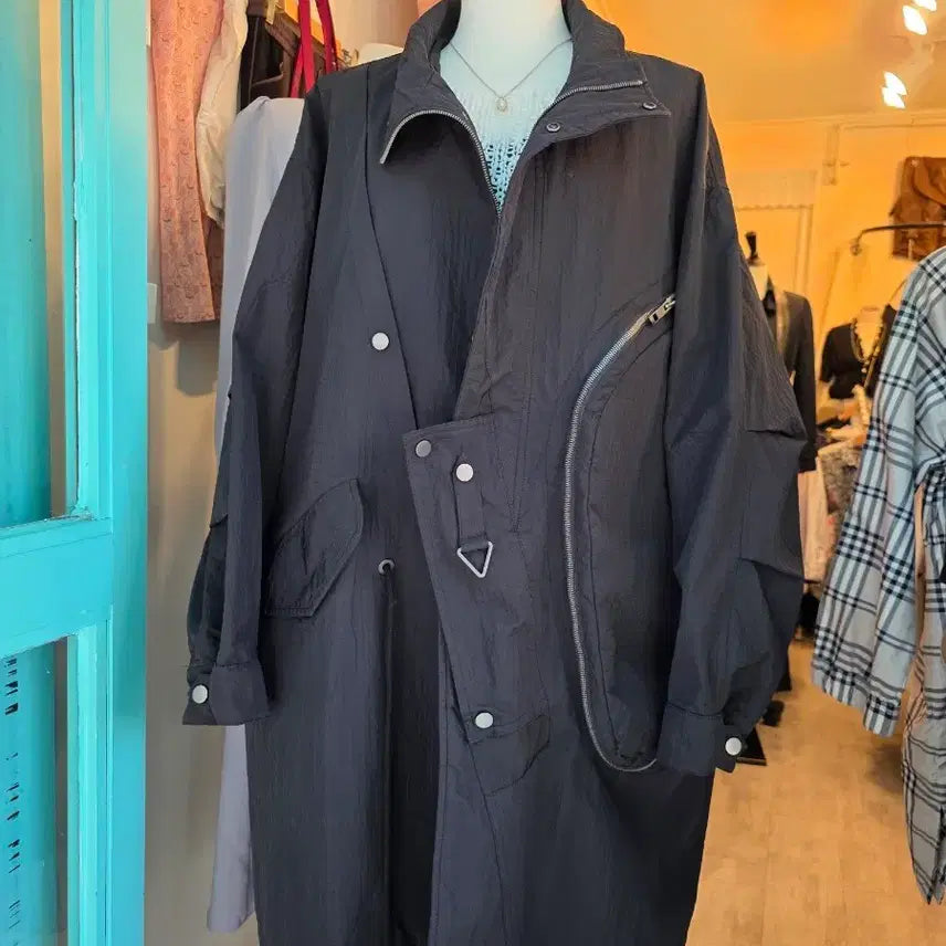 [BUNJANG] Bekoor 6 Black Oversized Field Jacket / 새옷 비쿨식스 Bekoor 6 블랙 야상 맥코트 F 빅사이즈 가능