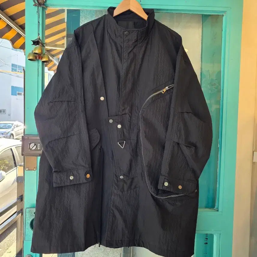 [BUNJANG] Bekoor 6 Black Oversized Field Jacket / 새옷 비쿨식스 Bekoor 6 블랙 야상 맥코트 F 빅사이즈 가능