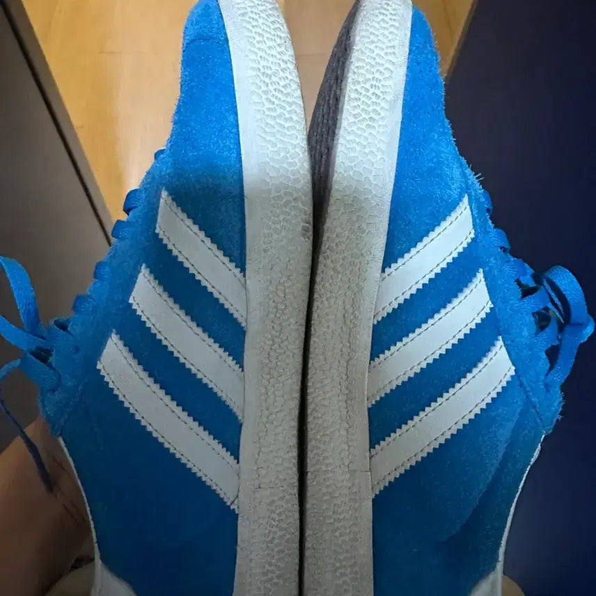 [BUNJANG] Adidas Gazelle Bold Aqua White Sneakers (230) / 아디다스 가젤 볼드 아쿠아 오프 화이트 230