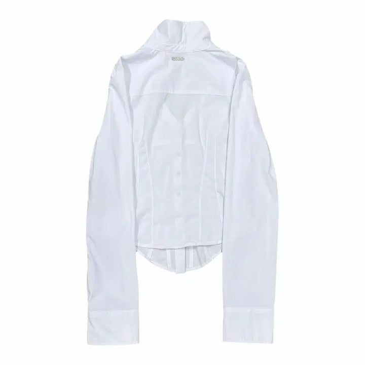 [BUNJANG] 2000 Archives White Corset Shirt / 2000 아카이브스 화이트 코르셋 셔츠