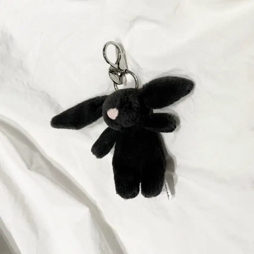 [BUNJANG] Jellycat Bashful Bunny Keyring - Inky / 젤리캣 바쉬풀 버니 키링 잉키