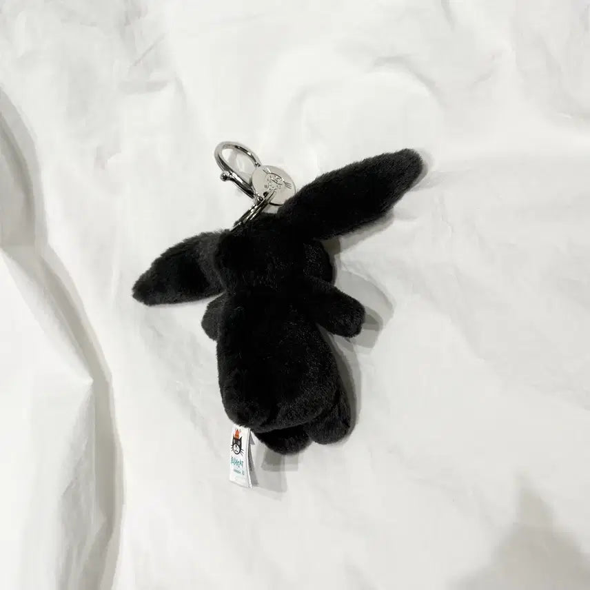 [BUNJANG] Jellycat Bashful Bunny Keyring - Inky / 젤리캣 바쉬풀 버니 키링 잉키