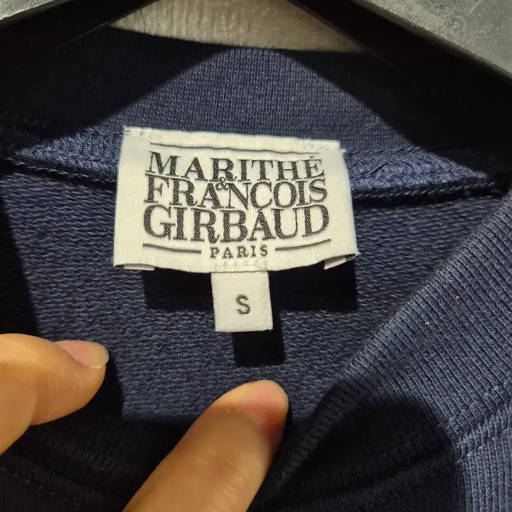 [BUNJANG] Marithe Francois Girbaud Sweatshirt Navy / 마리떼 프랑소와 저버 맨투맨 네이비