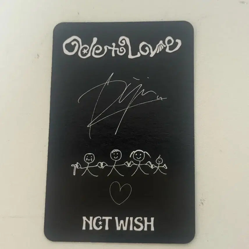 [BUNJANG] NCT WISH Ode to Love Interscope Version Ryo Photocard / 엔시티위시 ode to love 패키지 인테로스버전 료 엘포