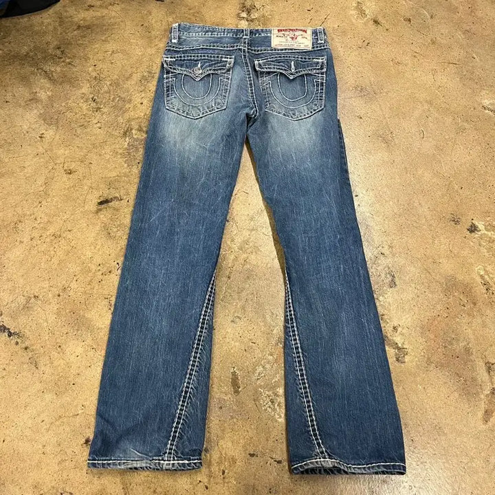 [BUNJANG] True Religion Stitch Denim Jeans / [정품/30] 트루릴리젼 스티치 데님 청바지