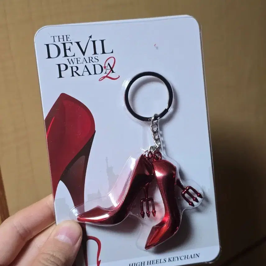 [BUNJANG] The Devil Wears Prada High Heel Keychain / cgv악마는 프라다를 입는다 하이힐 키링