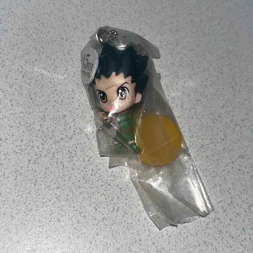 [BUNJANG] Hunter x Hunter Gon Freecss Swing Figure Strap Gacha (Jump 45th Anniversary) / 미개봉 점프 45주년 헌터헌터 곤 스윙그 피규어 스트랩 가챠