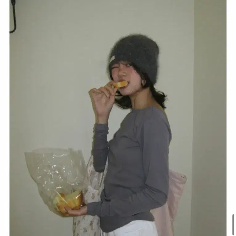 [BUNJANG] Tanger Top Charcoal / 탠저 탑 차콜