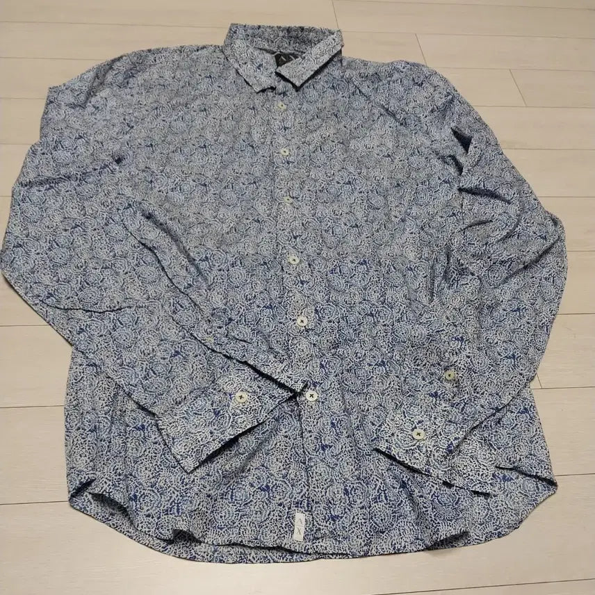 [BUNJANG] ARMANI EXCHANGE Pattern Slim Fit Shirt L / ARMANI EXCHANGE 아르마니 패턴 셔츠L