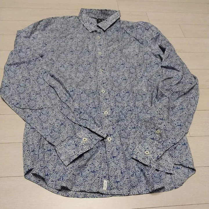 [BUNJANG] ARMANI EXCHANGE Pattern Slim Fit Shirt L / ARMANI EXCHANGE 아르마니 패턴 셔츠L