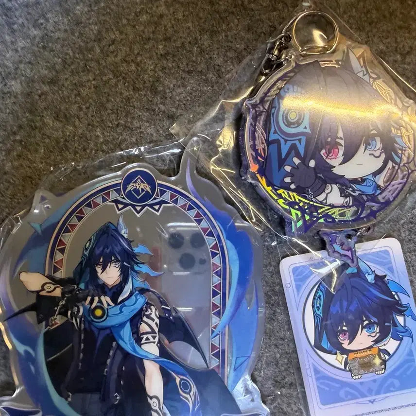 [BUNJANG] Genshin Impact Momstouch Olorun Acrylic Keyring / 원신 맘스터치 올로룬 3종