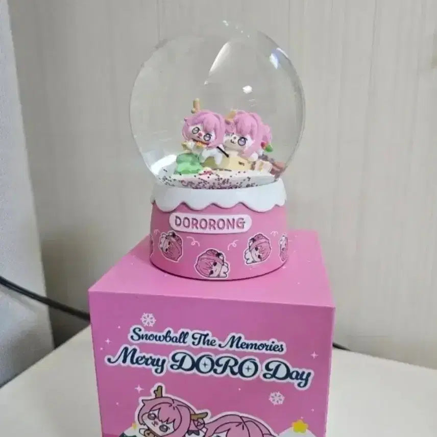 [BUNJANG] Niche Dororong Snow Globe / 니케 AGF 도로롱 스노우볼