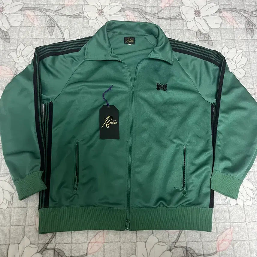 [BUNJANG] Needles Poly Smooth Track Jacket Emerald XL / XL 니들스 트랙자켓 폴리 스무스 에메랄드