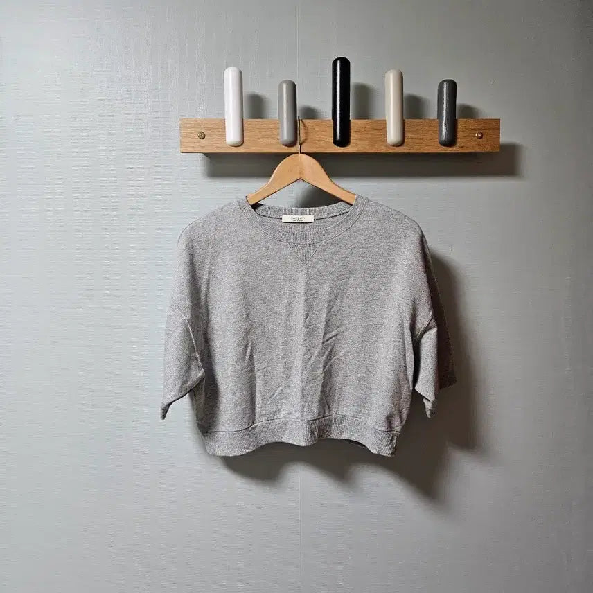 [BUNJANG] Courgette Cropped Sweatshirt / 코젯 "courgette" 크롭 맨투맨