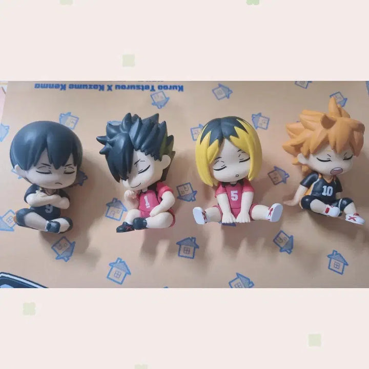 [BUNJANG] Haikyu!! Shoulder Hug Figure Bundle Set / 하이큐 어깨쿵 피규어+가챠(네코마 뱃지/켄마관련 가챠)+극장판 특전 덤
