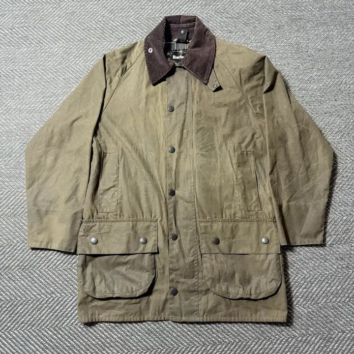 [BUNJANG] Barbour Bedale Olive Wax Jacket (M) / 바버 비데일 올리브 왁스 자켓 (M)