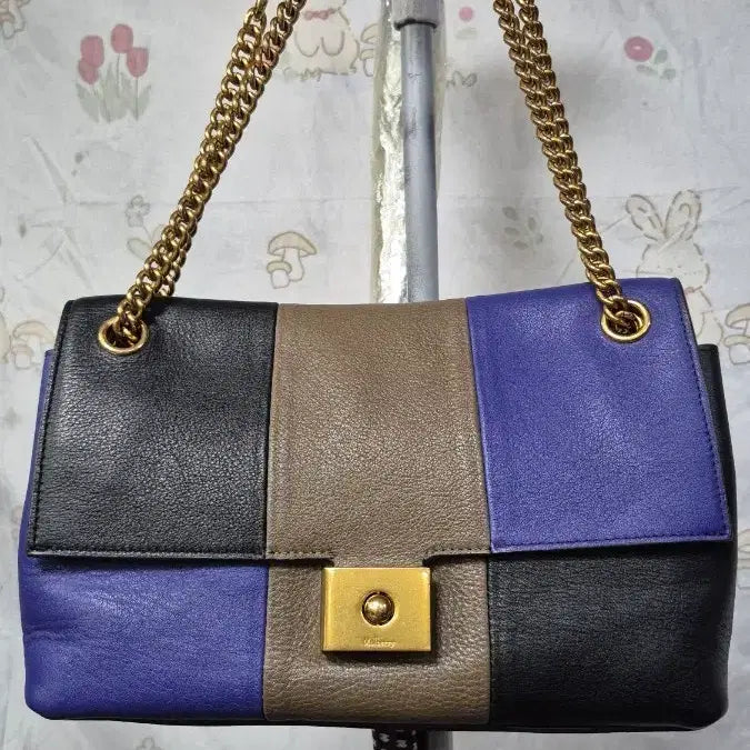 [BUNJANG] Mulberry Colorblock Leather Shoulder Bag / 멀버리   숄더백